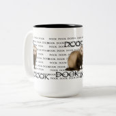 TASSE 2 COULEURS FURET DE DOOKING (Devant gauche)