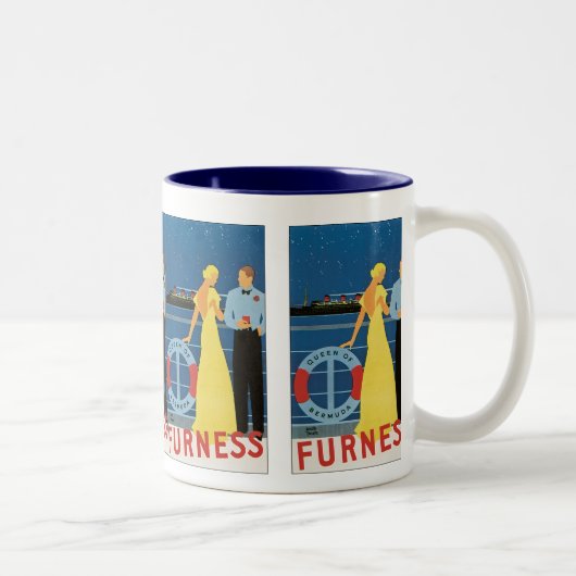 Tasse 2 Couleurs Furie ~ Reine des Bermudes (Droit)