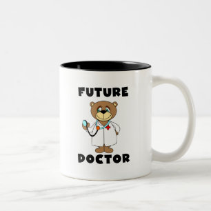 Tasse 2 Couleurs Futur docteur Tshirts et cadeaux d'ours