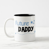Tasse 2 Couleurs Futur papa (Gauche)