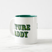 Tasse 2 Couleurs Futur papa (Devant gauche)