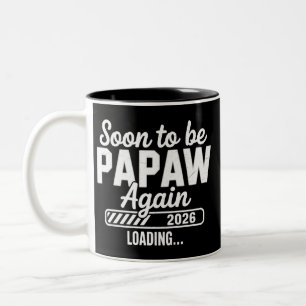 Tasse 2 Couleurs Futur Papy encore estimé 2026 Futur Nouveau Papa 