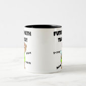 Tasse 2 Couleurs Futur professeur de maths (Centre)