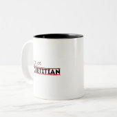 Tasse 2 Couleurs Future diététiste (Devant gauche)