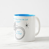 Tasse 2 Couleurs Future Mme CoffeeMate (Devant droit)