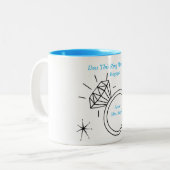 Tasse 2 Couleurs Future Mme CoffeeMate (Devant gauche)