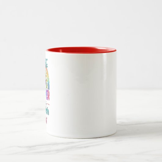 Tasse 2 Couleurs Future Teacher Personalized  (Centre)