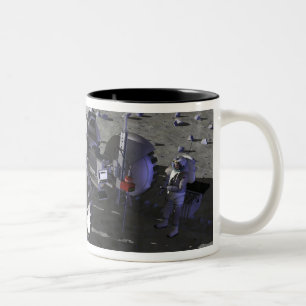 Tasse 2 Couleurs Futures missions 10 d'exploration d'espace