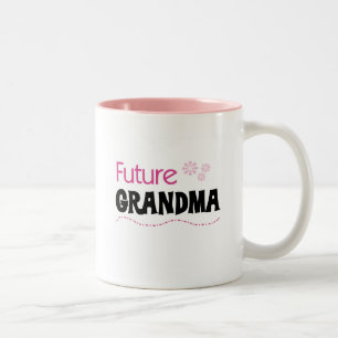 Tasse 2 Couleurs Futurs tee-shirts et cadeaux grand-mère
