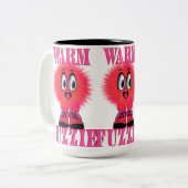 Tasse 2 Couleurs Fuzzy chaud (Devant gauche)