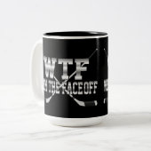 Tasse 2 Couleurs Gagner Le Face-Off (Devant gauche)