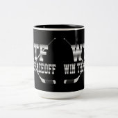 Tasse 2 Couleurs Gagner Le Face-Off (Centre)
