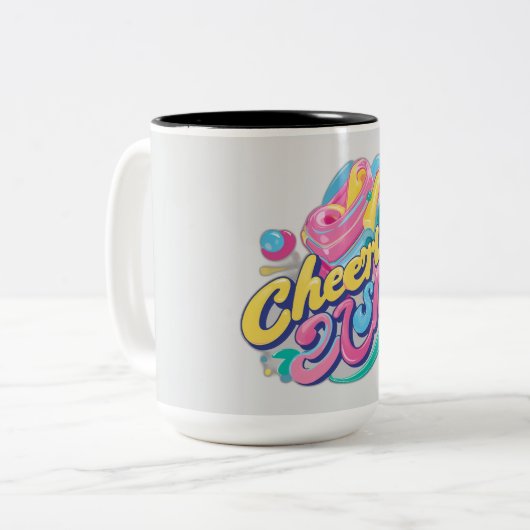 Tasse 2 Couleurs Gai (Devant gauche)