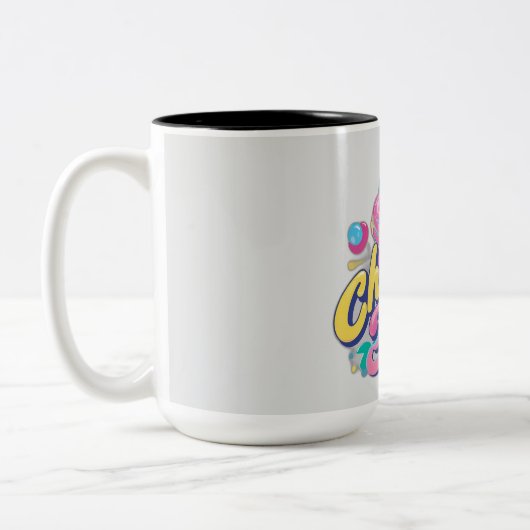 Tasse 2 Couleurs Gai (Gauche)