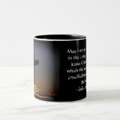 Tasse 2 Couleurs Galates 6:14 (Centre)