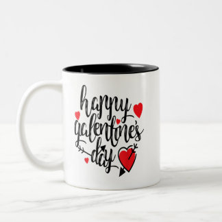 Tasse 2 Couleurs Galentine's Day Valentine's Day Female Friendship