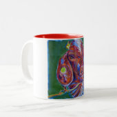 Tasse 2 Couleurs Galet, la chèvre (Devant gauche)