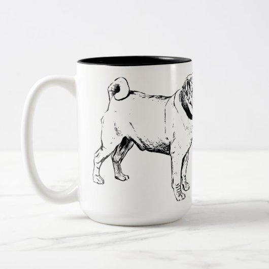 Tasse 2 Couleurs Galets zéro donnés (Gauche)