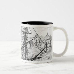 Tasse 2 Couleurs Galion de la Reine Elizabeth