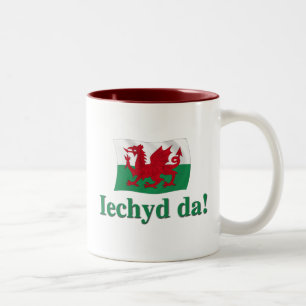 Tasse 2 Couleurs Gallois Iechyd DA (acclamations !)
