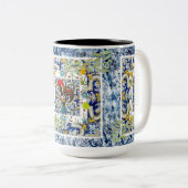 Tasse 2 Couleurs Galo de Barcelos, Portugal (Devant droit)