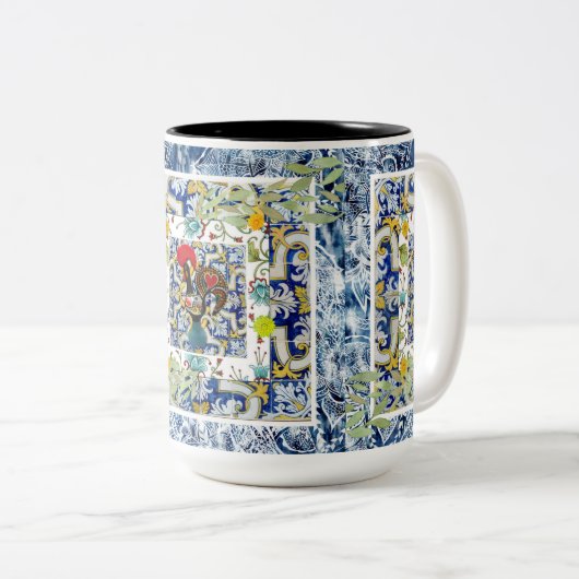 Tasse 2 Couleurs Galo de Barcelos, Portugal (Devant droit)