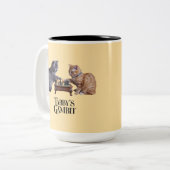 Tasse 2 Couleurs Gambit de Tabby (Devant gauche)