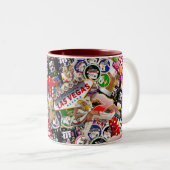 Tasse 2 Couleurs Gamblers Delight - Las Vegas Icons (Devant droit)
