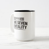 Tasse 2 Couleurs Game Seven Mentality (Devant gauche)