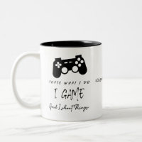 Gamer I Game & I Shoot Things Drôle Cadeau