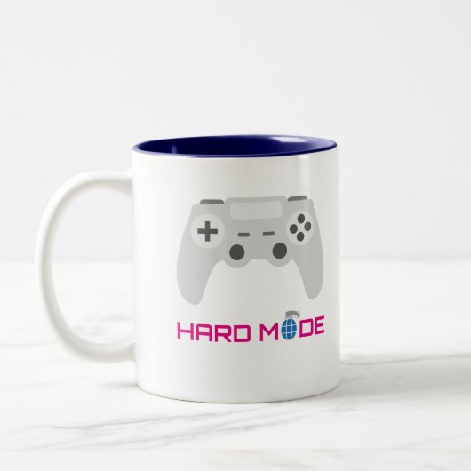 Tasse 2 Couleurs Gaming Controller Hard Mode (Gauche)