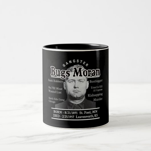 Tasse 2 Couleurs Gangster Bugs Moran (Centre)