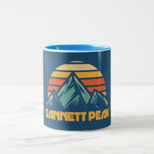 Tasse 2 Couleurs Gannett Peak Retro Turquoise