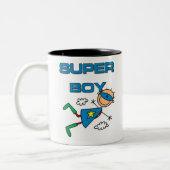 Tasse 2 Couleurs Garçon superbe (Gauche)