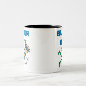 Tasse 2 Couleurs Garçon superbe (Centre)