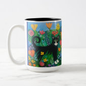 Tasse 2 Couleurs Garden cat (Gauche)