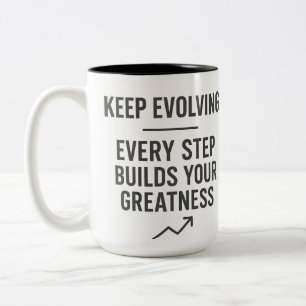 Tasse 2 Couleurs Garder une motivation évolutive