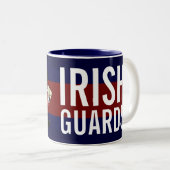 TASSE 2 COULEURS GARDES D'IRLANDAIS (Devant droit)