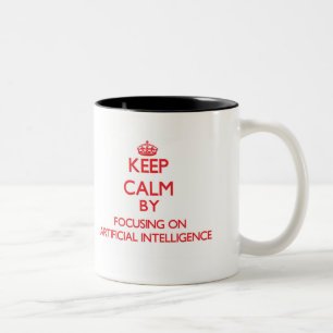Tasse 2 Couleurs Gardez le calme en se concentrant sur