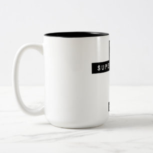 Tasse 2 Couleurs Gardez vos superstitions hors de ma vie !