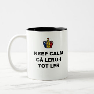 Tasse 2 Couleurs GARDEZ VOTRE CALME car LERU-I EST TOUJOURS LER