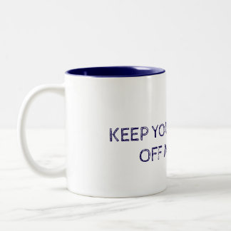 Tasse 2 Couleurs GARDEZ VOTRE RELIGION DE MON CORPS TOMBE DE café