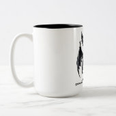 Tasse 2 Couleurs Gargoyle Demon (Gauche)