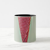 Tasse 2 Couleurs Gâteau à la crème glacée (Centre)