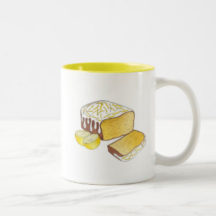 Tasse 2 Couleurs Gâteau citron Pound Pâte de gâteau Cuisine britann