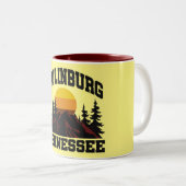 Tasse 2 Couleurs Gatlinburg, Tennessee (Devant droit)