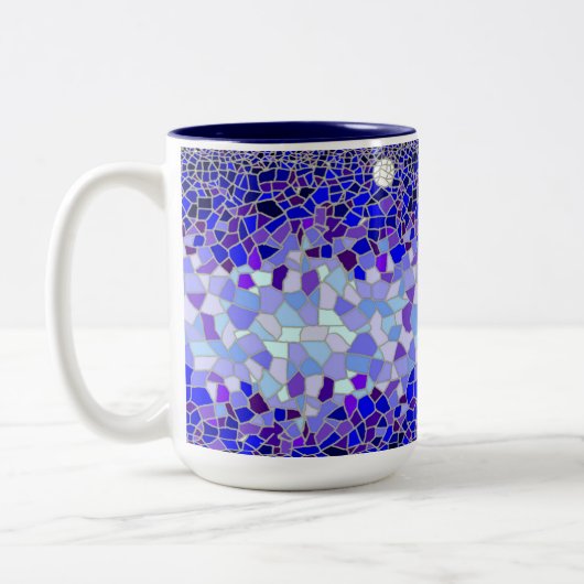 Tasse 2 Couleurs Gaudi au clair de lune (Gauche)