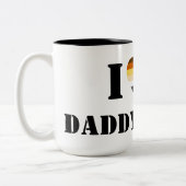 TASSE 2 COULEURS GAY BEAR FIDE I HEART DADDY BEAR (Gauche)