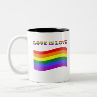 Tasse 2 Couleurs Gay Pride
