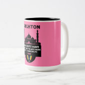 Tasse 2 Couleurs Gay pride Brighton (Devant droit)